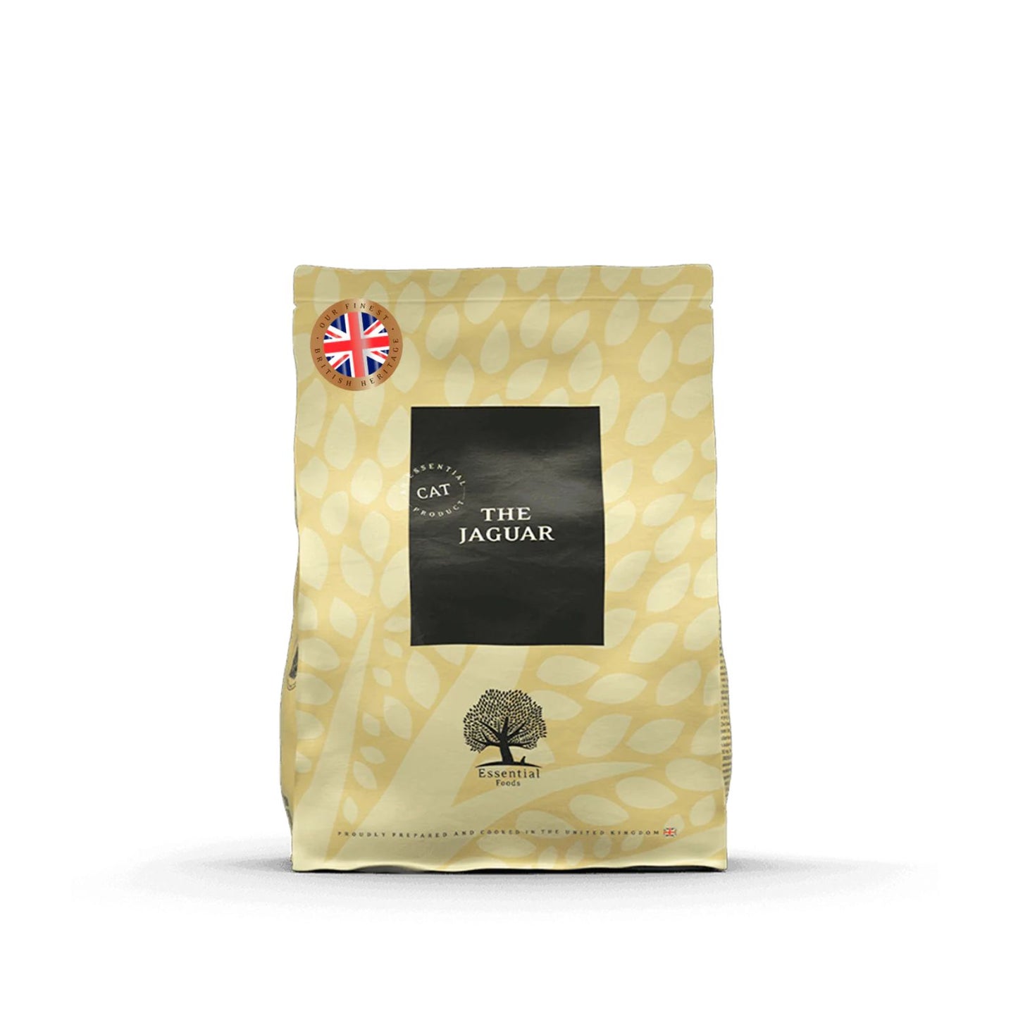 Essential The Jaguar, Hrana Uscata pentru Pisica Adult, cu Pui, Rata si Peste, 3kg / 1.5kg