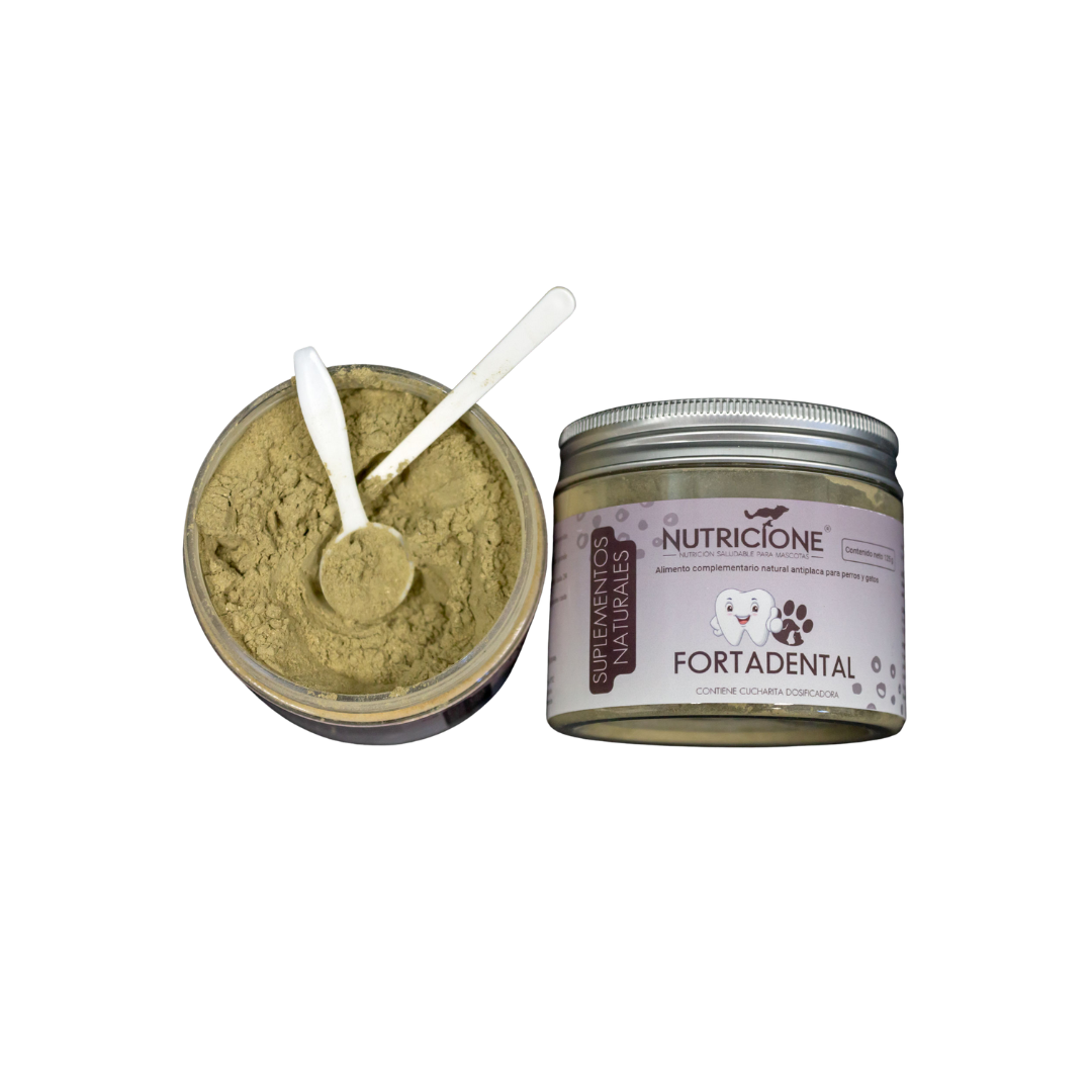 Fortadental Nutricione – pulbere naturală pentru igiena dentară la câini și pisici