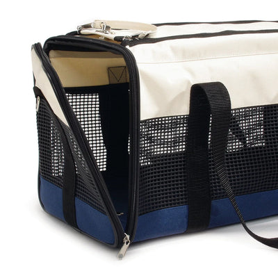 Geanta de Transport Beeztees pentru Caini Mici si Pisici (48x25x27.5 cm)