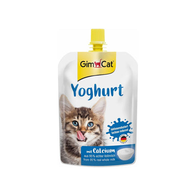 GimCat Yoghurt, Iaurt Cremos pentru Pisici (Lactoza Redusa), 150g