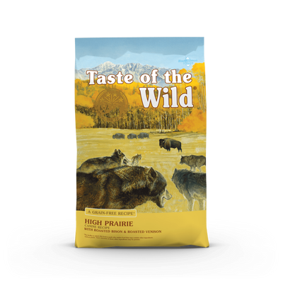 Hrana uscata pentru caini Taste of the Wild High Prairie cu Bizon si Caprioara, 2kg / 12.2kg