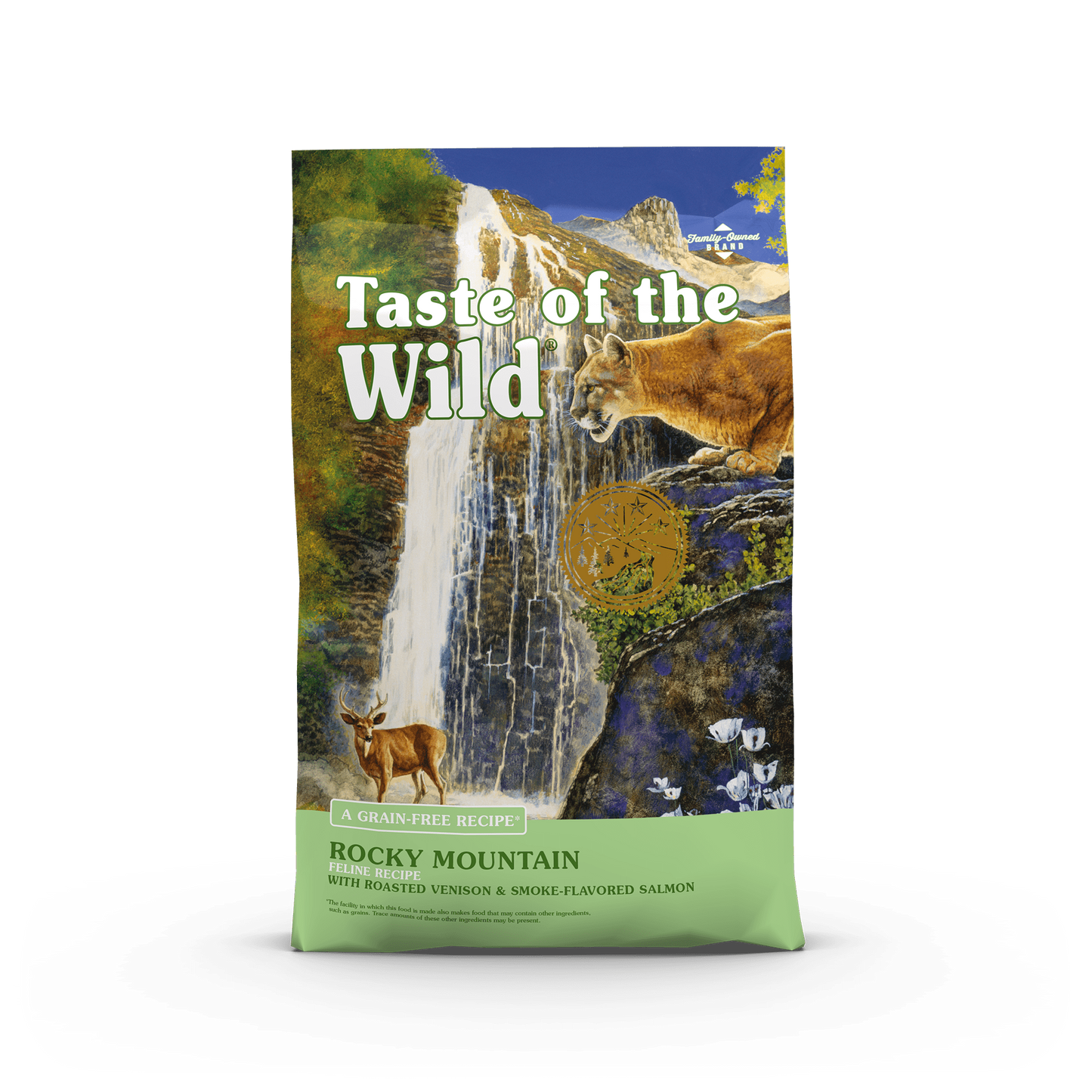 Hrana uscata pentru pisici Taste of the Wild Rocky Mountain cu Carne Vanat si Somon Afumat, 2kg / 6.6kg