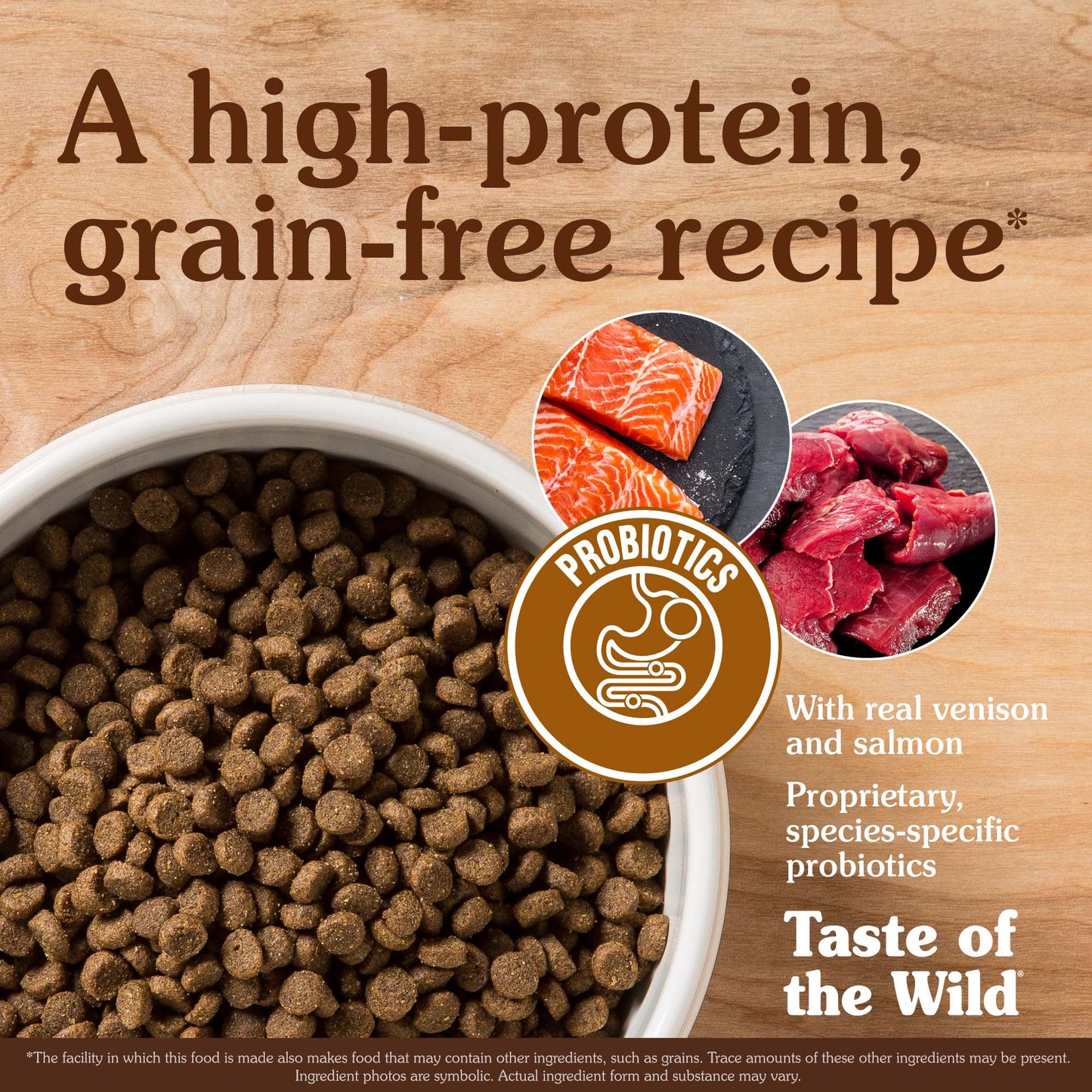 Hrana uscata pentru pisici Taste of the Wild Rocky Mountain cu Carne Vanat si Somon Afumat, 2kg / 6.6kg