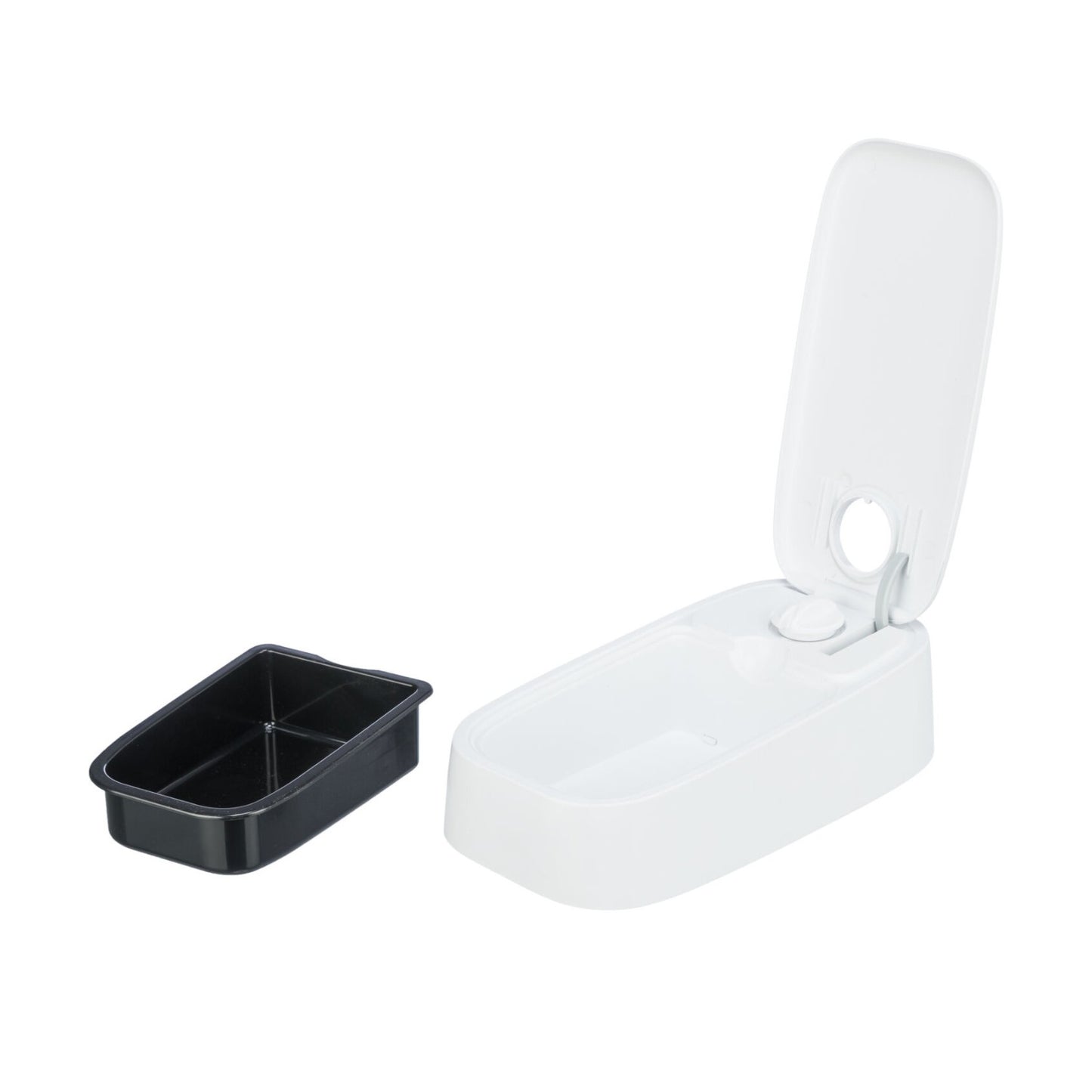 Hranitor Automat Pisici si Caini Trixie TX1, cu Timer si Racire, 0.3L, Alb