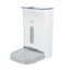 Hranitor Automat Programabil Trixie TX8 2.0, 4 Mese/Zi cu Mesaj Vocal, 4.5L, Alb/Gri