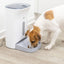 Hranitor Automat Programabil Trixie TX8 2.0, 4 Mese/Zi cu Mesaj Vocal, 4.5L, Alb/Gri