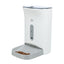 Hranitor Automat Smart Trixie TX8 Smart 2.0, cu Camera si Control prin Aplicatie, 4 Mese/Zi, 4.5L, Alb/Gri