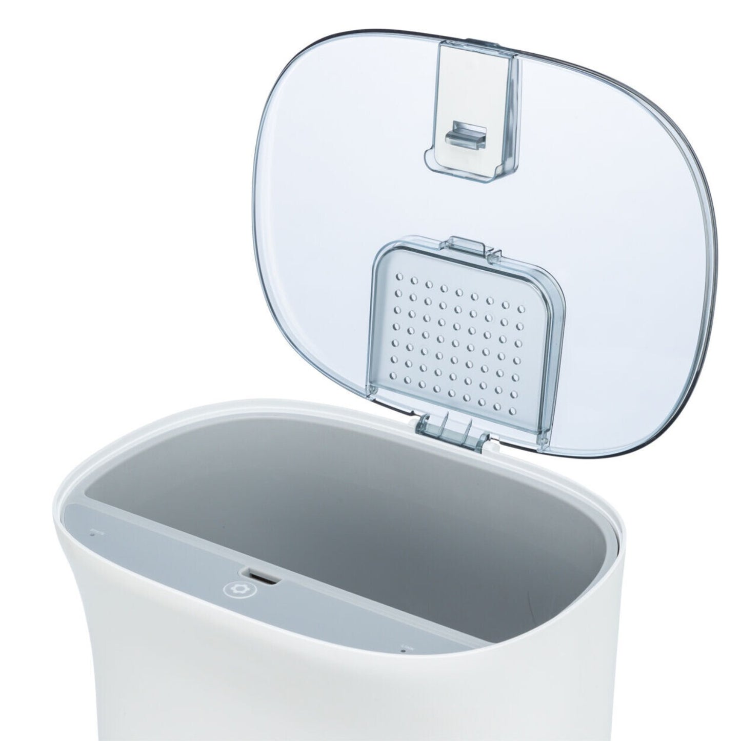 Hranitor Automat Smart Trixie TX8 Smart 2.0, cu Camera si Control prin Aplicatie, 4 Mese/Zi, 4.5L, Alb/Gri