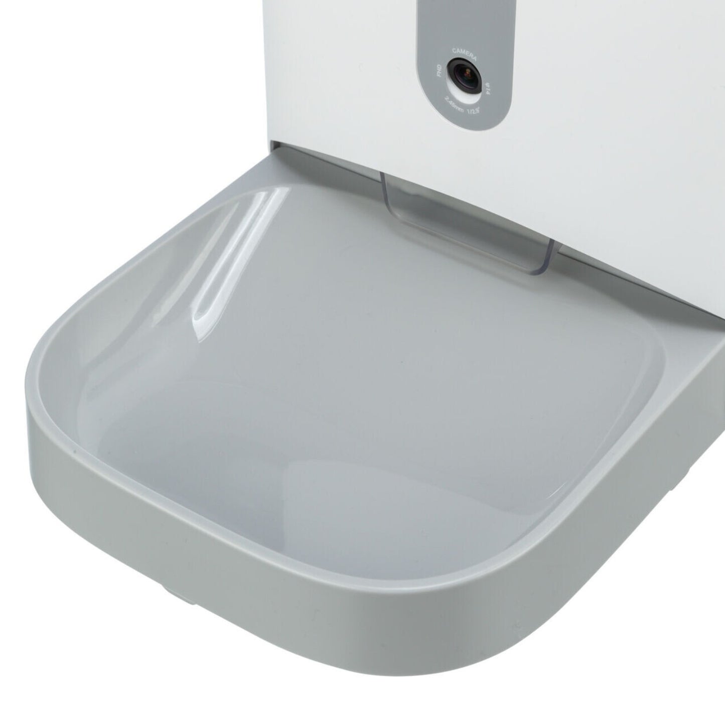 Hranitor Automat Smart Trixie TX8 Smart 2.0, cu Camera si Control prin Aplicatie, 4 Mese/Zi, 4.5L, Alb/Gri