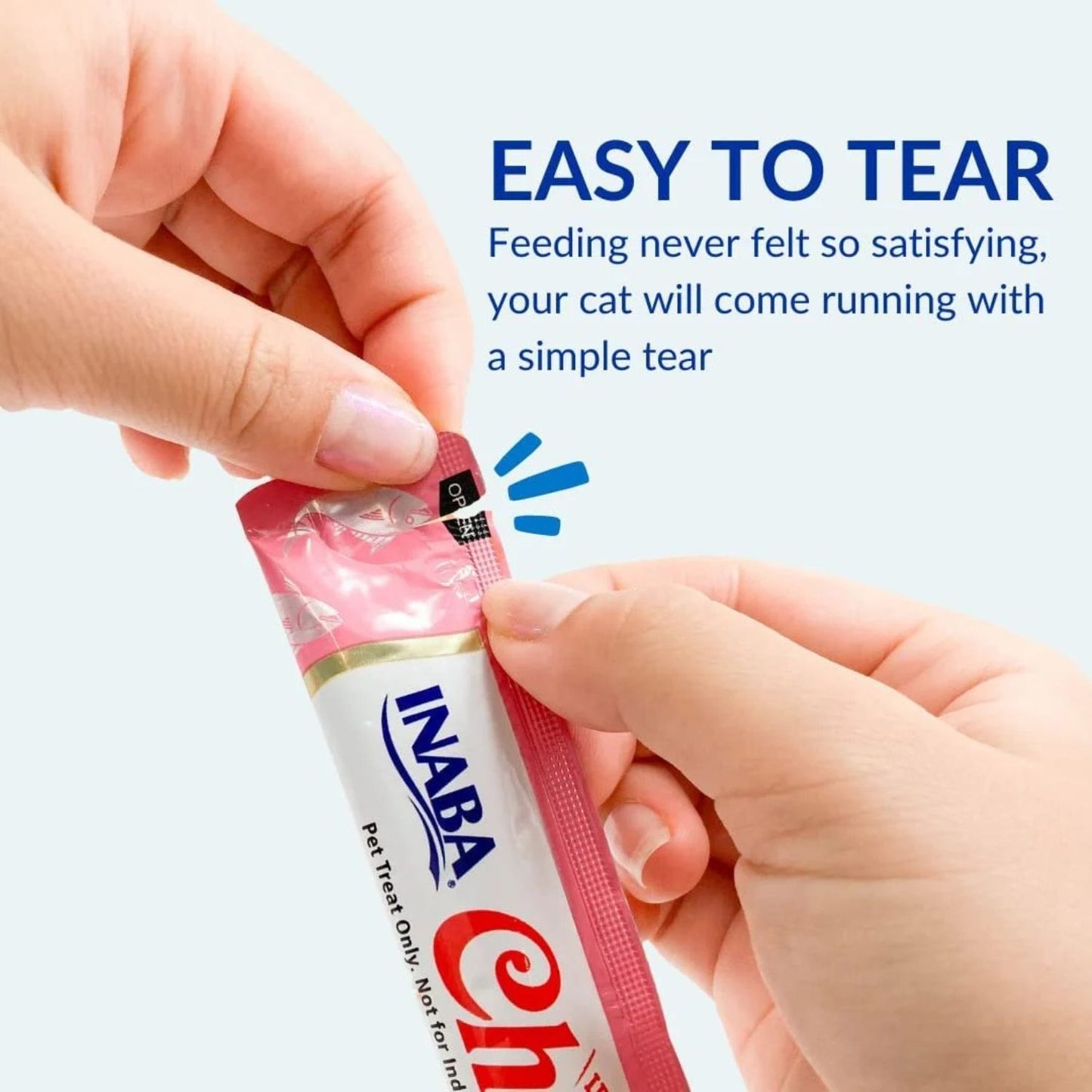Inaba Churu Recompensa Cremoasa pentru Pisici, cu Pui si Creveti, Fara Cereale, 4 x 14g