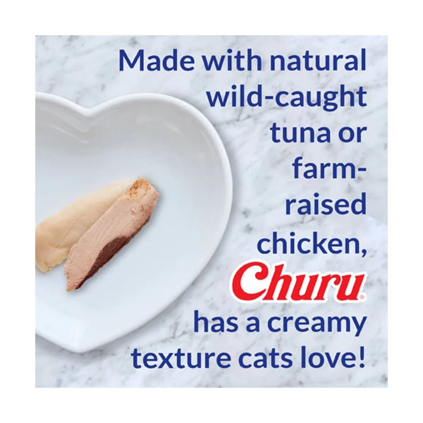 Inaba Churu Kitten Varieties, Recompense Cremoase pentru Pisici Junior, cu Pui si Ton, Fara Cereale, 20 x 14g