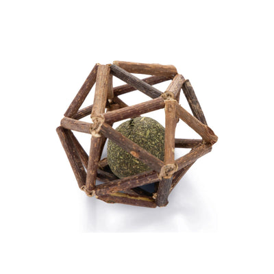 Jucarie Beeztees din Matatabi cu Bila Catnip, 7cm