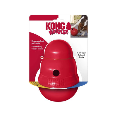 KONG Wobbler Snackball Jucarie pentru Caini 15cm / 19cm