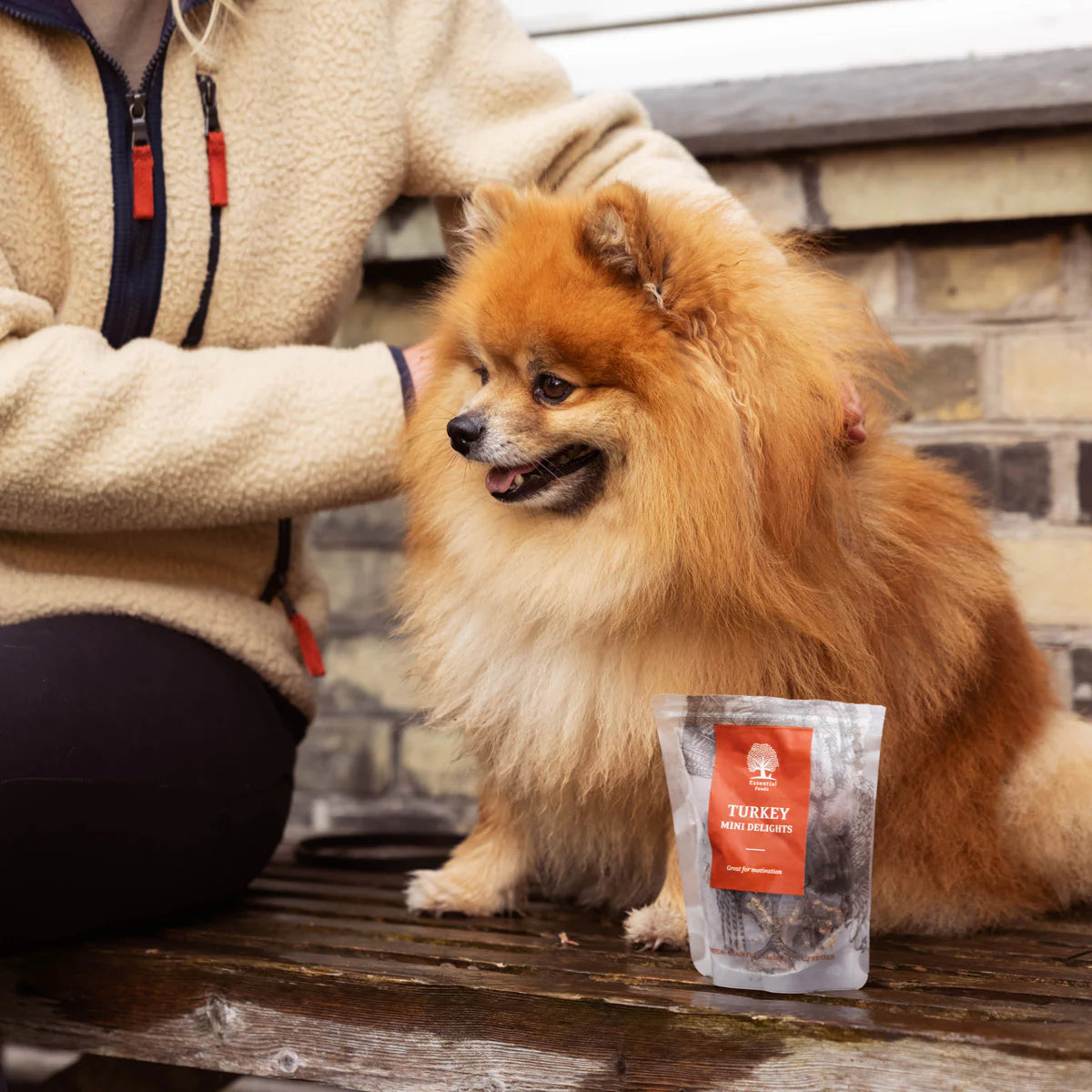 Essential Turkey Delights, Recompense Naturale pentru Caini, cu Curcan, 100g