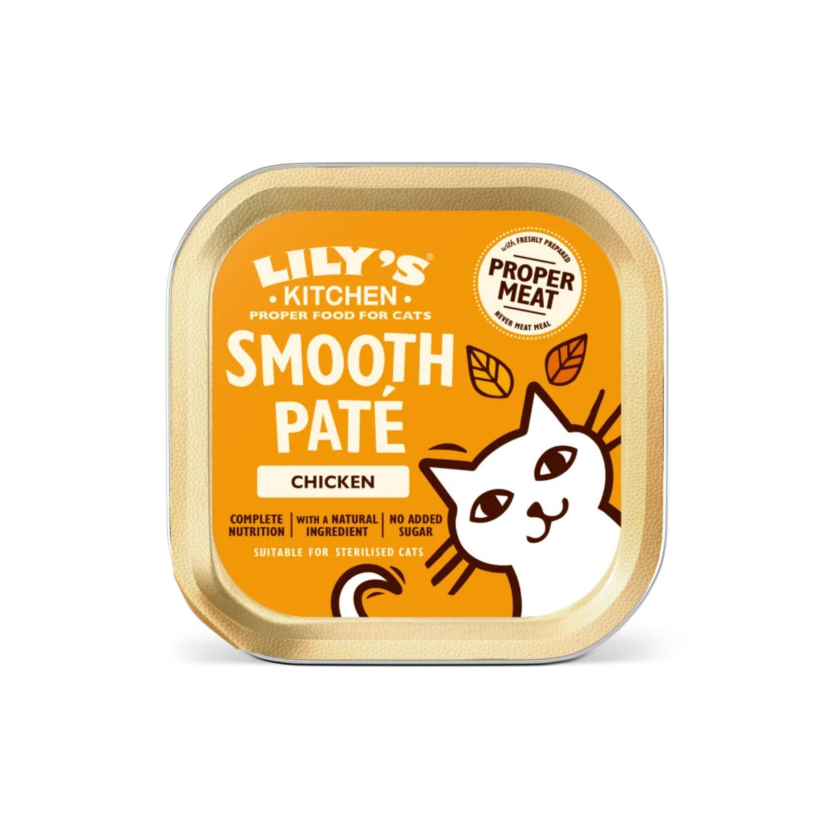 Lily's Kitchen, Hrana Umeda pentru Pisici Adult, Pate cu Pui, Fara Cereale, 85g