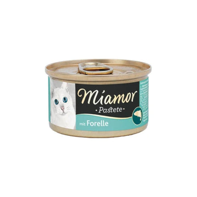 Miamor Pate, Hrana Umeda pentru Pisici Adult, cu Pastrav, 85g