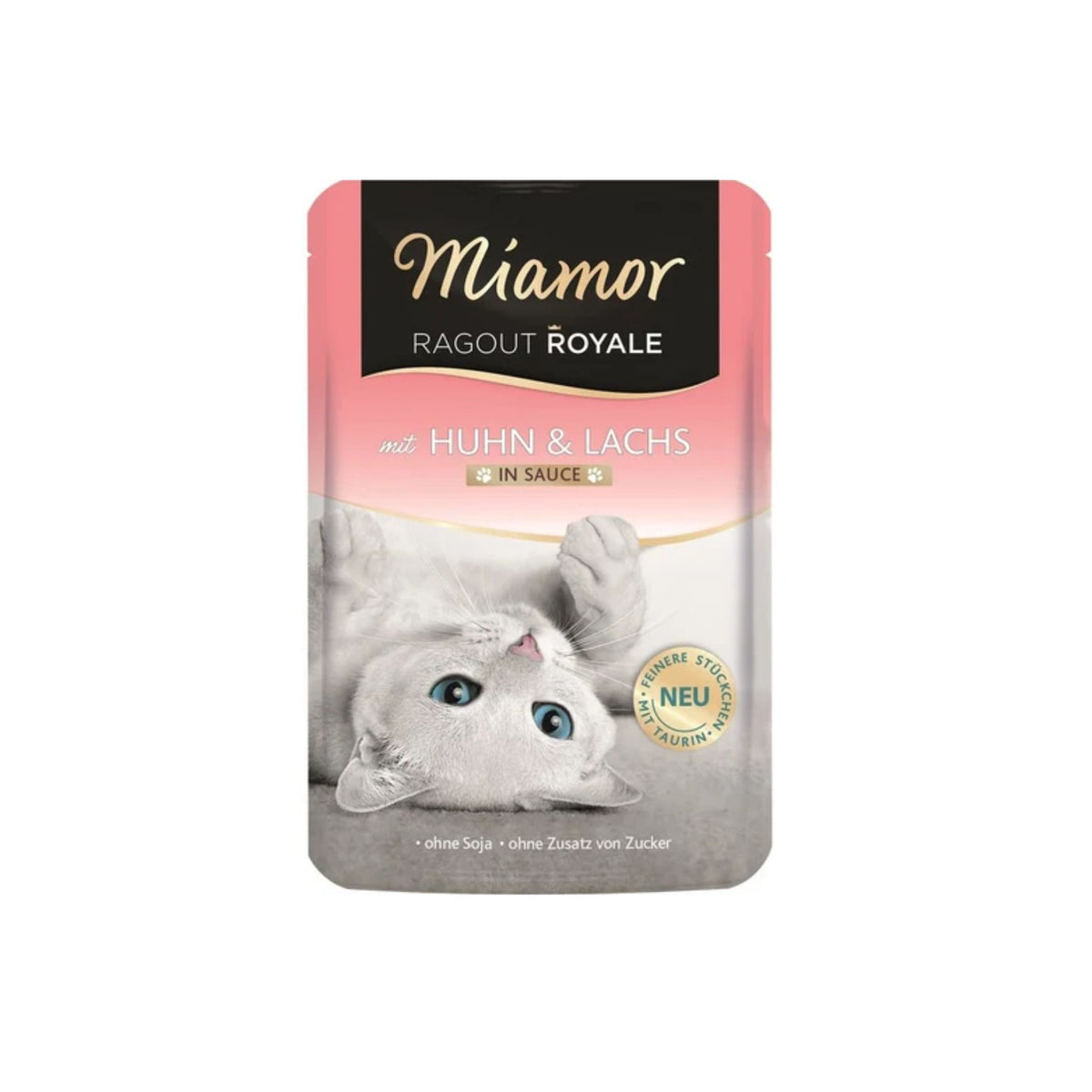Miamor Ragout Royale Hrana Umeda pentru Pisici Adult, Somon si Pui in Sos, 100g