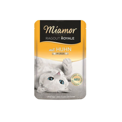 Miamor Ragout Royale Hrana Umeda pentru Pisici Adult, cu Pui in Jeleu, 100g