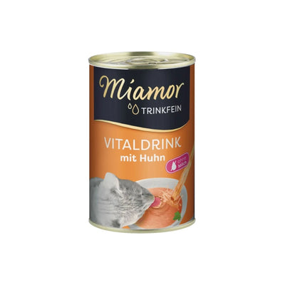 Miamor Vital Drink  Hrana Complementara pentru Pisici, Supa cu Pui, 135ml