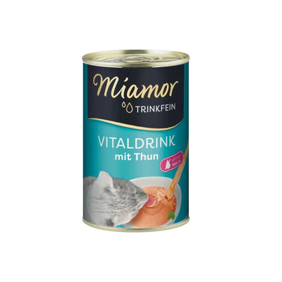 Miamor Vital Drink Hrana Complementara pentru Pisici, Supa cu Ton, 135ml
