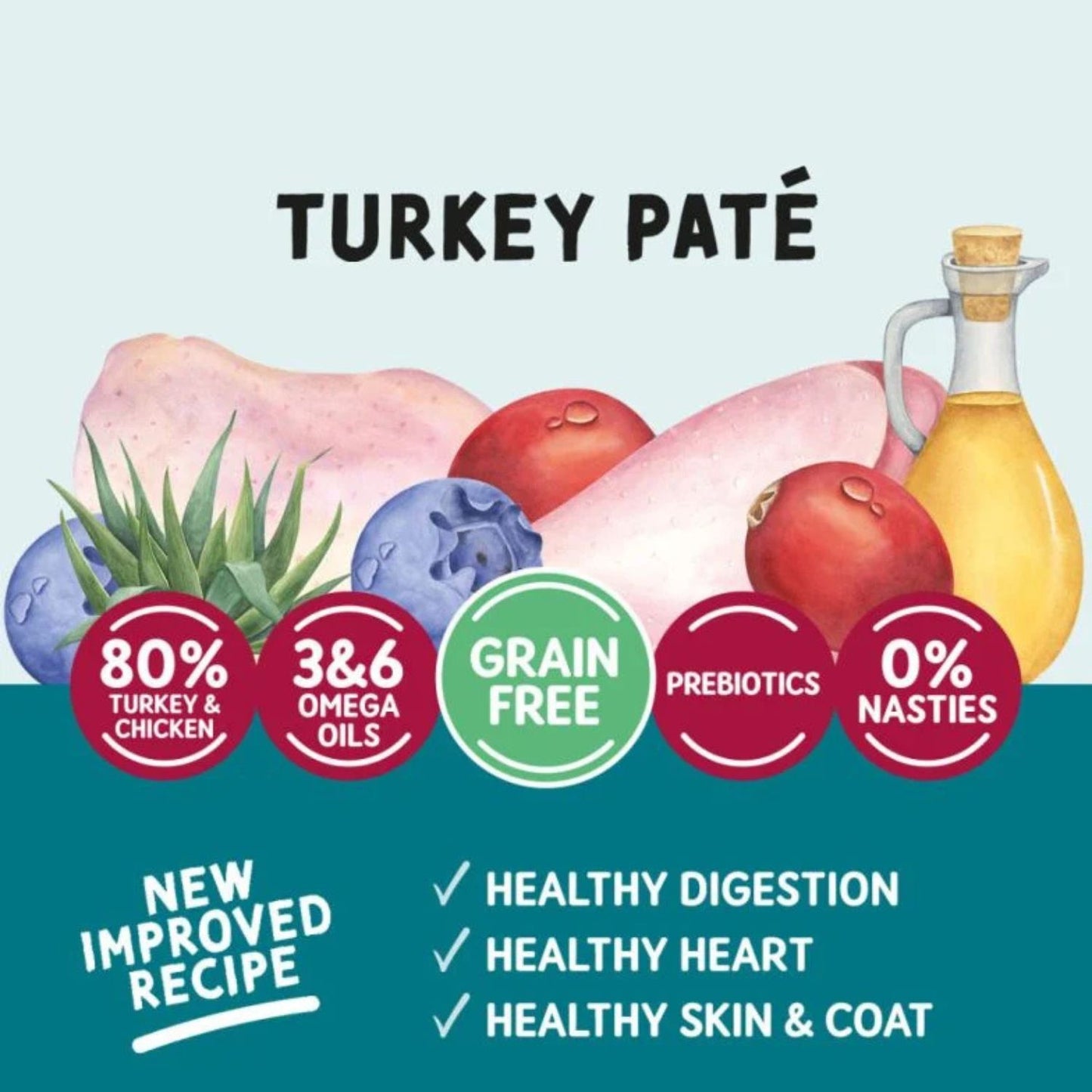 Naturo Adult Cat, Hrana Umeda Mousse pentru Pisici Adult, cu Curcan si Pui, Fara Cereale, 85g