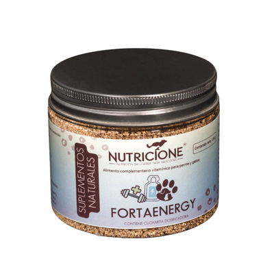 Nutricione FORTAENERGY Supliment Multivitamine Natural pentru Caini si Pisici, 125 g