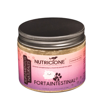 Nutricione FORTAINTESTINAL Supliment Natural Digestiv pentru Caini si Pisici, 125g
