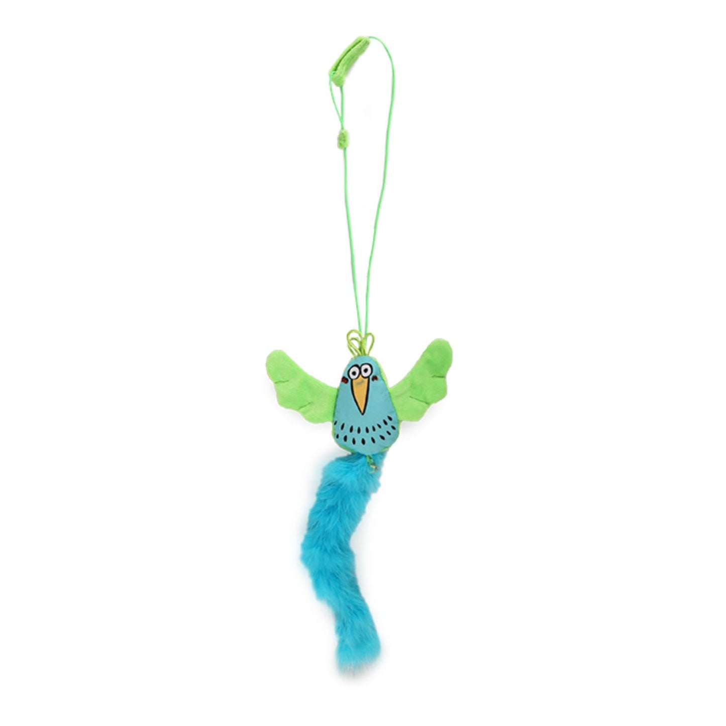 ALL FOR PAWS Pasare Zburatoare cu Coada Pufoasa, Jucarie pentru Pisici, 64cm