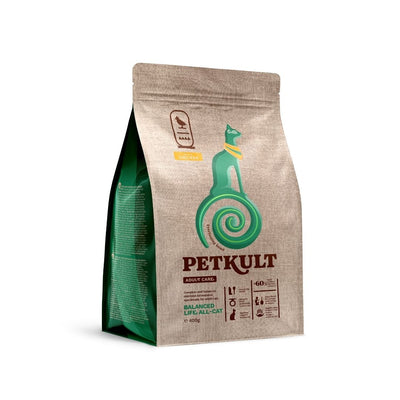 Petkult Adult Care Balanced Life All-Cat, Hrana Uscata pentru Pisici, cu Pui, 400g / 2kg / 7kg