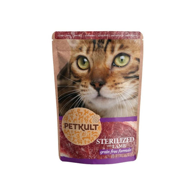 Petkult Hrana Umeda pentru Pisici Sterilizate, cu Miel, Controlul Greutatii, 100g