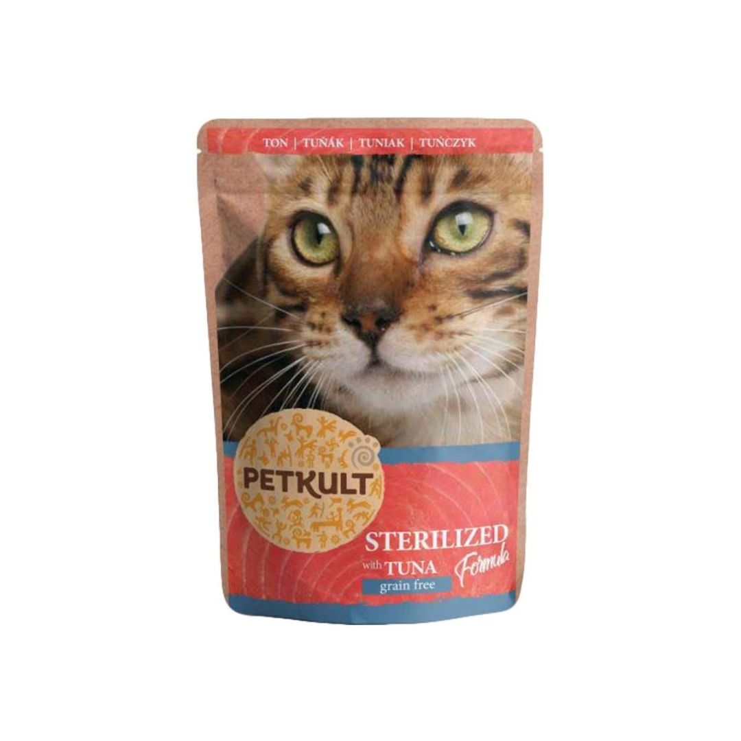 Petkult Hrana Umeda pentru Pisici Sterilizate, cu Ton, Controlul Greutatii, 100g