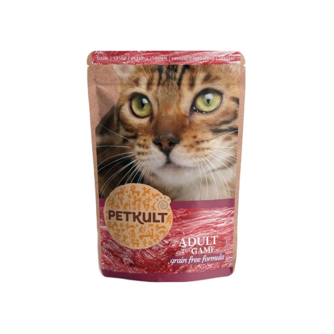 Petkult Hrana Umeda pentru Pisici cu Vanat, Fara Cereale, 100g