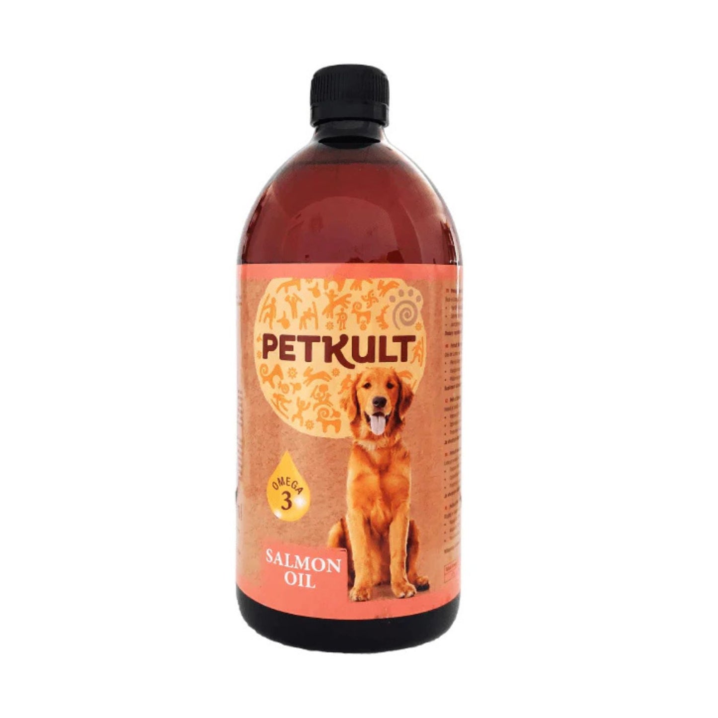 Petkult Ulei de Somon pentru Caini, Presat la Rece, 1L