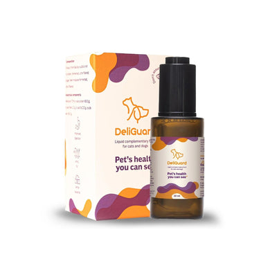 Postbiotic DeliGuard Suport Digestiv pentru Caini si Pisici, 30ml