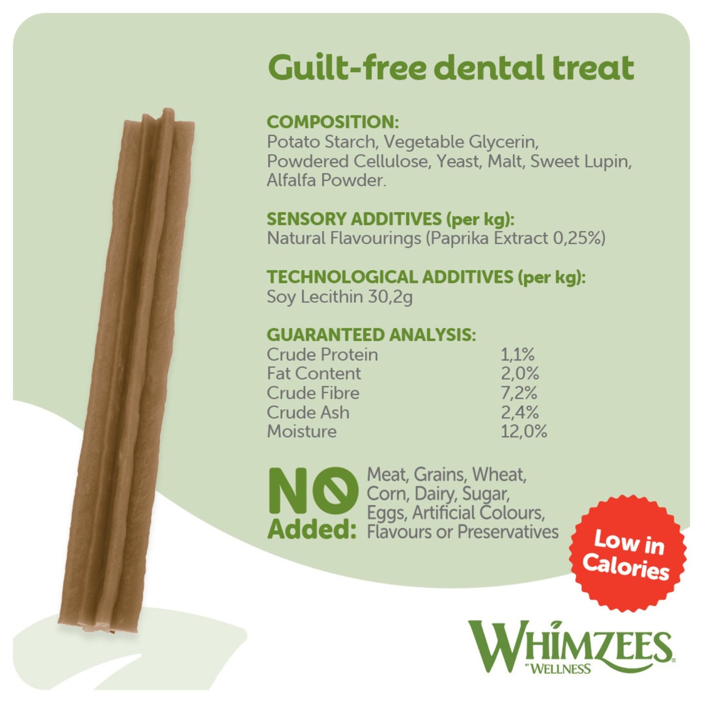 Recompensa Dentara Caini WHIMZEES Stix XS, Igiena Orala Completa, Fara Cereale, Talie Mica (2-7kg), 56 Bucati
