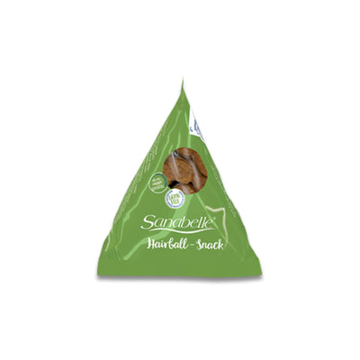 Recompense Pisici Sanabelle Hairball-Snack, Control Ghemotoace de Par, cu Carne de Pasare, Pliculete 20g, 12 buc/set