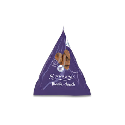 Recompense Pisici Sanabelle Thanks-Snack, in Forma de Inima, cu Carne de Pasare, Pliculete 20g, 12 buc/set