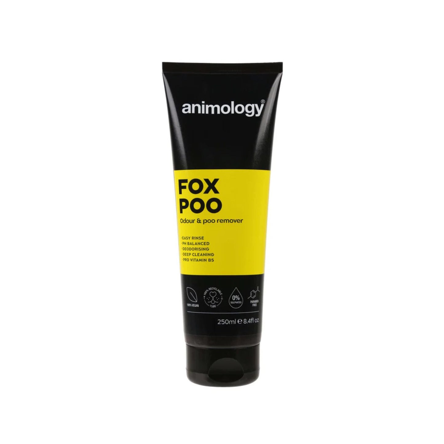 Sampon pentru Caini Animology Fox Poo, Solutia Premiata Anti-Mirosuri, 250 ml