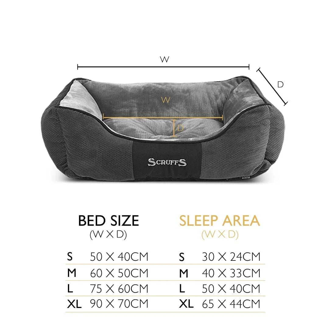 Scruffs Chester Graphite Grey - Pat Luxos pentru Caini, S / M / L