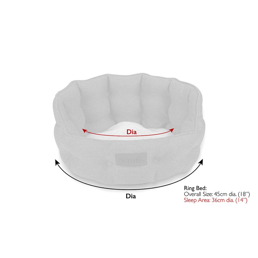 Scruffs Seattle Topaz Green - Pat Pufos pentru Pisici, 45cm