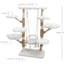 Meraki Home, Ansamblu pentru Pisici, Realizat din Ramuri Naturale, SWING NEST