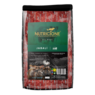 BARF 100% carne de mistreț pentru câini și pisici – Nutricione, 1 kg