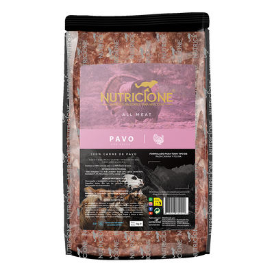 BARF 100% carne de curcan pentru câini și pisici – Nutricione, 1 kg