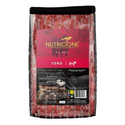 BARF 100% carne de taur pentru câini și pisici – Nutricione, 1 kg