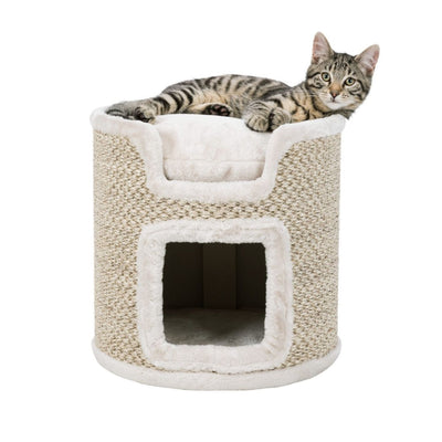 Trixie Ansamblu Zgariat pentru Pisici, Ria, Sisal si Plus, Diametru 37cm, Inaltime: 37cm