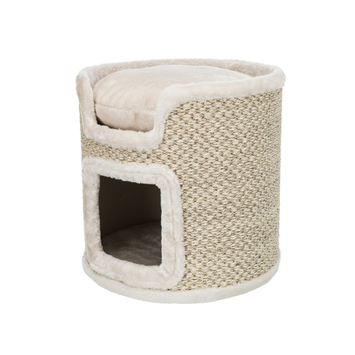 Trixie Ansamblu Zgariat pentru Pisici, Ria, Sisal si Plus, Diametru 37cm, Inaltime: 37cm