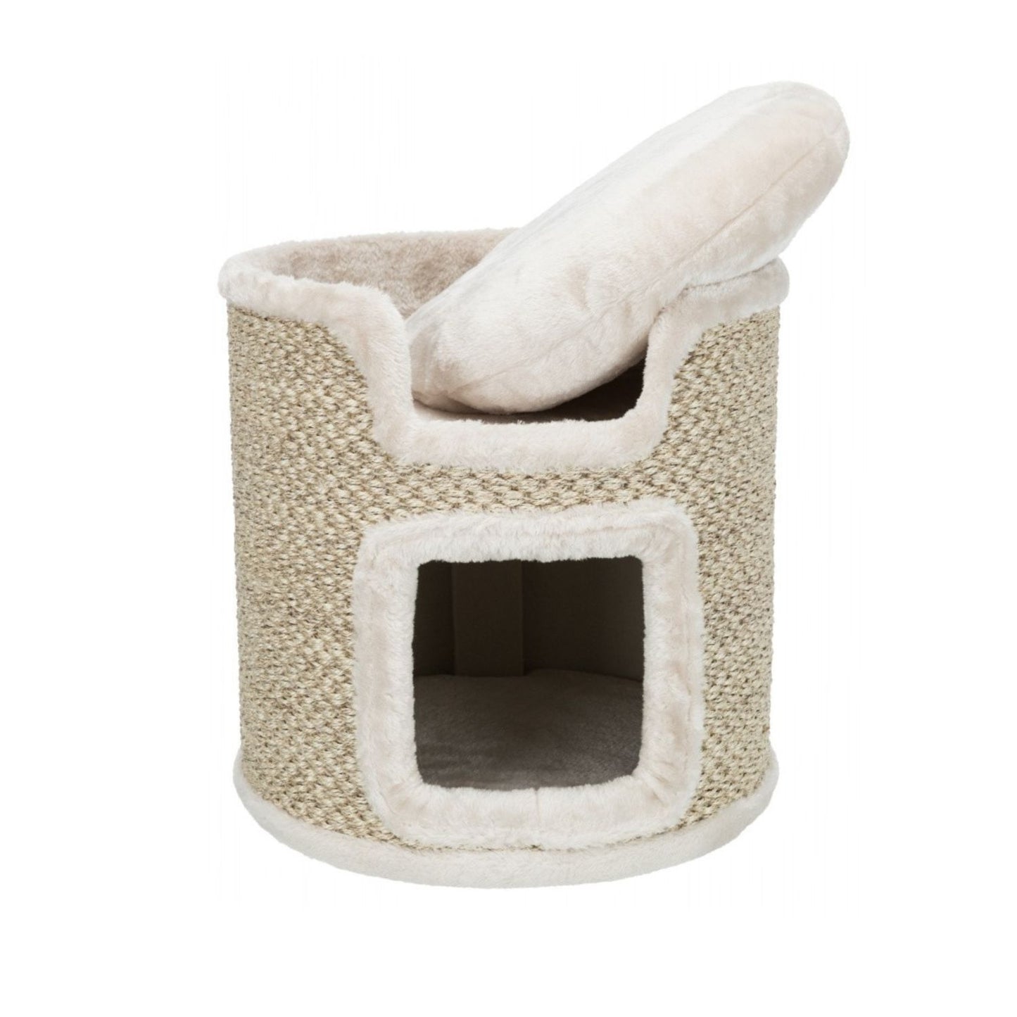 Trixie Ansamblu Zgariat pentru Pisici, Ria, Sisal si Plus, Diametru 37cm, Inaltime: 37cm