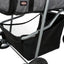 Trixie Carucior Transport Buggy 4 Roti pentru Pisici si Caini pana la 15kg, 47x100x80cm, Taupe, Pliabil cu O Singura Mana