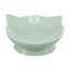 Trixie Castron Ceramic Viviana pentru Pisici, Forma Ergonomica Joasa, 0,15L / ø14cm, Verde Salvie