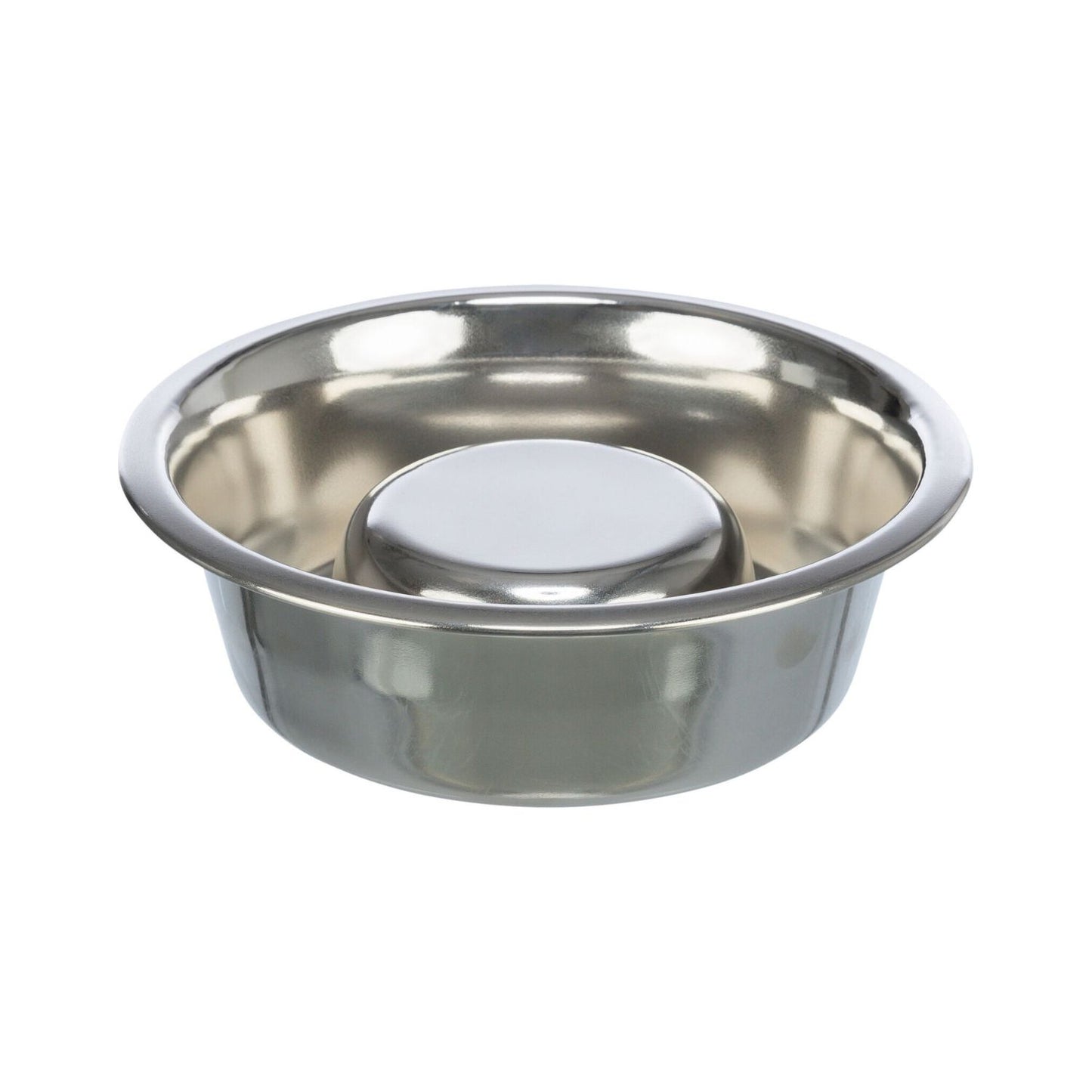 Trixie Castron Inox pentru Hranire Lenta Caini, 1.1L / 0.6L